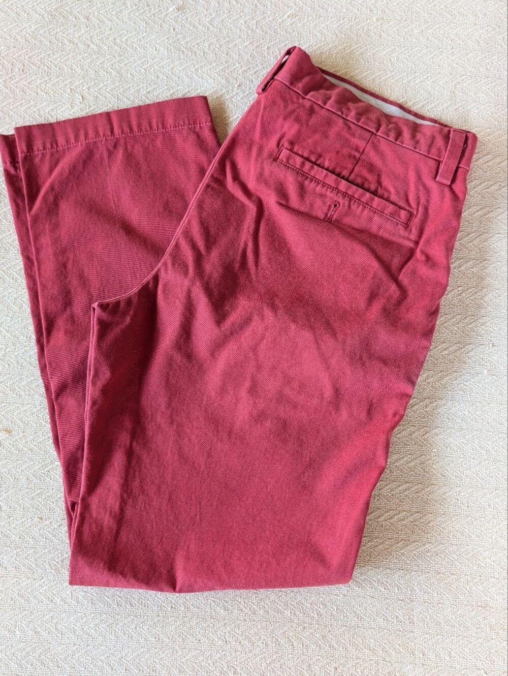 Banana Republic Red Chinos